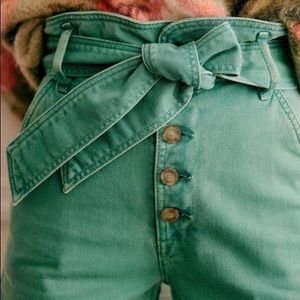 Sezane Leandro trousers in mint